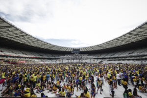BELO HORIZONTE / MINAS GERAIS / BRASIL (02.12.2022) - Arena Brahma Mineirao. Partida entre Brasil x Camaroes
Foto: Cristiane Matos / Agencia i7